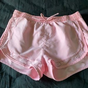 Pick shorts  (supposed to be for swimming)